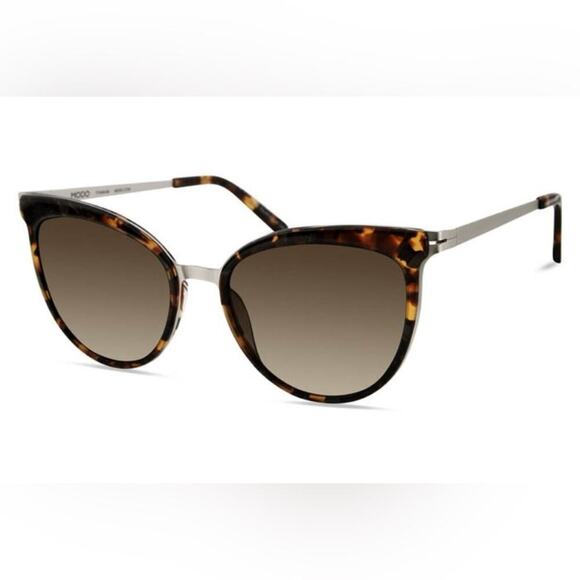MODO 454 Titanium Polarized Tortoise Sunglasses - $257. - Picture 2 of 16